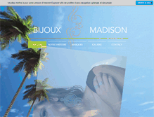 Tablet Screenshot of bijouxmadison.com